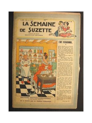 La semaine de Suzette 40e année n°22 (1949) L’art d’assaisonner