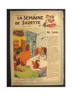 La semaine de Suzette 40e année n°36 (1949) Olaf l’écureuil