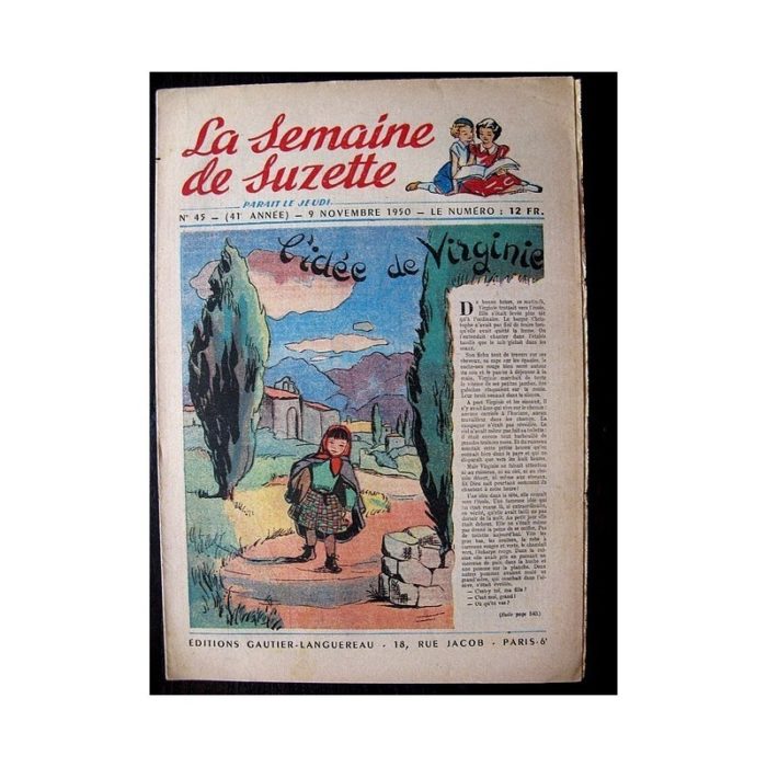 LA SEMAINE DE SUZETTE 41e ANNEE (1950) n°45 L'idée de Virginie