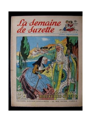 LA SEMAINE DE SUZETTE 42e ANNEE (1951) n°29 La légende des bruyères roses