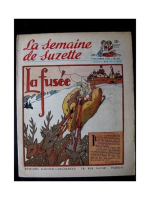 LA SEMAINE DE SUZETTE 42e ANNEE (1951) n°40 La fusée