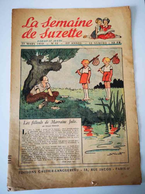LA SEMAINE DE SUZETTE 41e ANNEE (1950) n°12 Les filleuls de Marraine Jolie