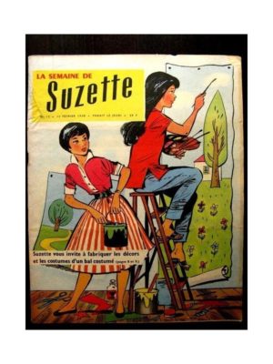 LA SEMAINE DE SUZETTE 49e année (1958) N°12 MARDI GRAS