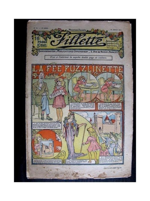 FILLETTE (SPE) 1911 N°67 LA FEE PUZZLINETTE (Friquette – Manchon)