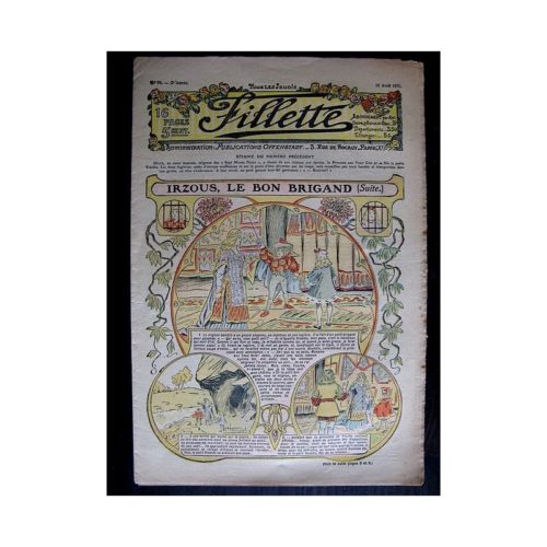 FILLETTE (SPE) 1911 N°78 IRZOUS LE BON BRIGAND (Poupée Fillette – Pèlerine Colette)