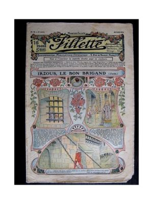 FILLETTE (SPE) 1911 N°79 IRZOUS LE BON BRIGAND (Poupée Fillette – Tablier Fanchette)
