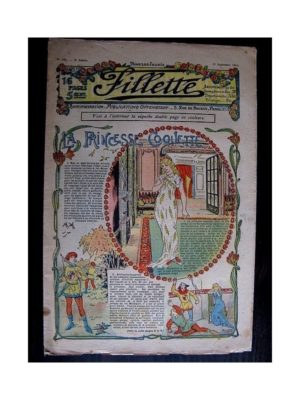 FILLETTE (SPE) 1911 N°101 LA PRINCESSE COQUETTE (Poupée Fillette – Chausson de bébé)