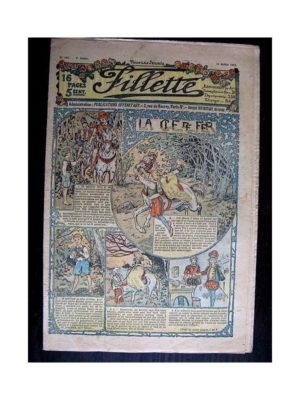 FILLETTE (SPE) 1912 N°143 LA CLE DE FER (Poupée Fillette – Robe marinière)