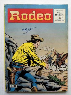 RODEO N°554 TEX WILLER (Patton Country – 2e partie) SEMIC 1997