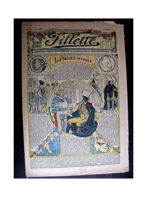 FILLETTE (SPE) 1913 N°264 LE CHATEAU TERRIBLE (Poupée Fillette – Robe de visite)