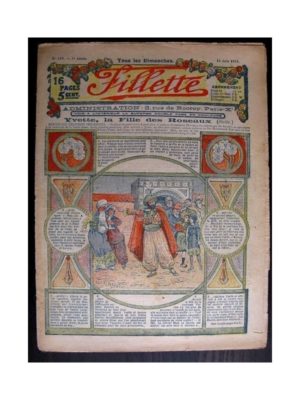 FILLETTE (SPE) 1915 N°379 YVETTE LA FILLE DES ROSEAUX (poupée Fillette – Jupe Albertine)
