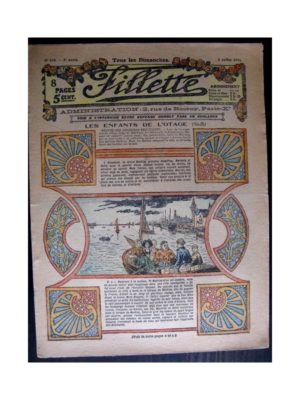 FILLETTE (SPE) 1916 N°434 LES ENFANTS DE L’OTAGE