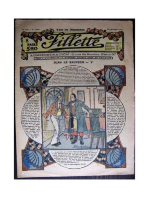 FILLETTE (SPE) 1916 N°445 JUAN LE SAUVEUR – V