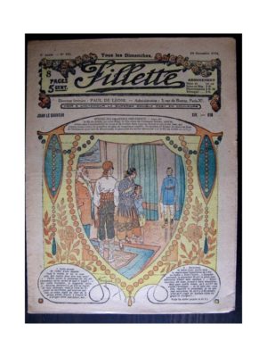 FILLETTE (SPE) 1916 N°454 JUAN LE SAUVEUR – XIV