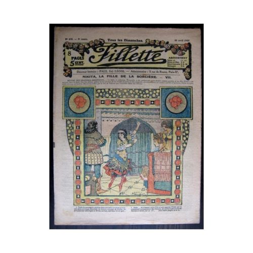 FILLETTE (SPE) 1917 N°475 NIKITA LA FILLE DE LA SORCIERE (7)