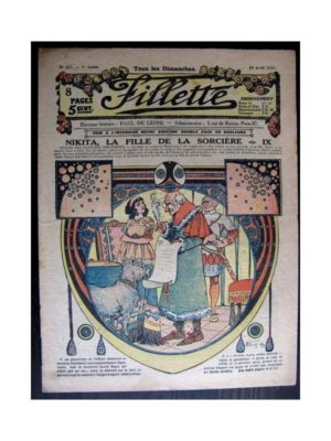 FILLETTE (SPE) 1917 N°477 NIKITA LA FILLE DE LA SORCIERE (9)