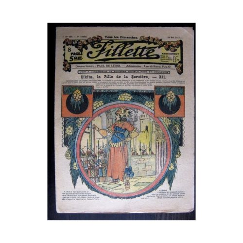 FILLETTE (SPE) 1917 N°480 NIKITA LA FILLE DE LA SORCIERE (12)
