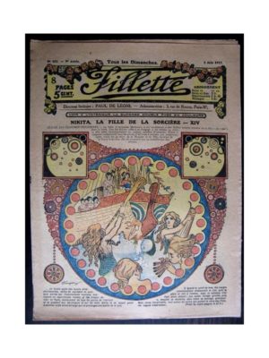 FILLETTE (SPE) 1917 N°482 NIKITA LA FILLE DE LA SORCIERE (14)