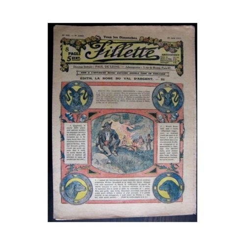 FILLETTE (SPE) 1917 N°485 EDITH LA ROSE DU VAL D’ARGENT (3)