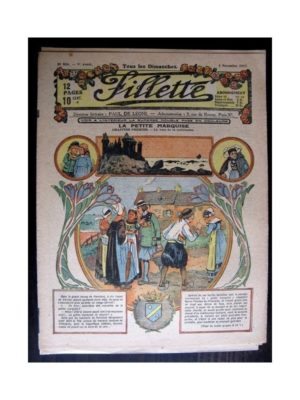 FILLETTE (SPE) 1917 N°504 LA PETITE MARQUISE (1) LE VOEU DE LA MORIBONDE