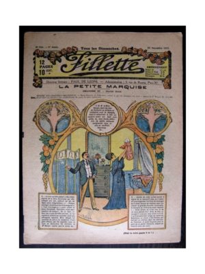 FILLETTE (SPE) 1917 N°506 LA PETITE MARQUISE (3) DOUBLE DEUIL