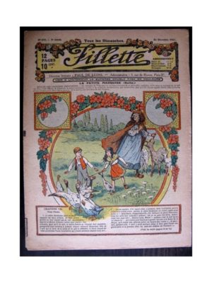 FILLETTE (SPE) 1917 N°510 LA PETITE MARQUISE (7) VERS PARIS
