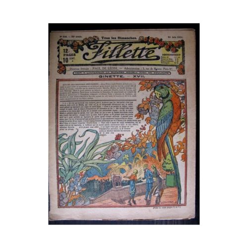 FILLETTE (SPE) 1918 N°536 GINETTE (17)