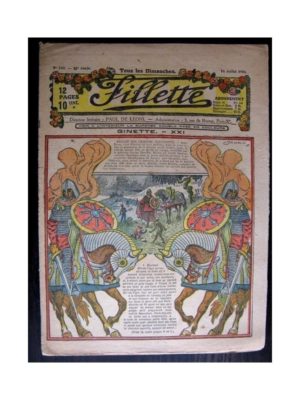 FILLETTE (SPE) 1918 N°540 GINETTE (21)