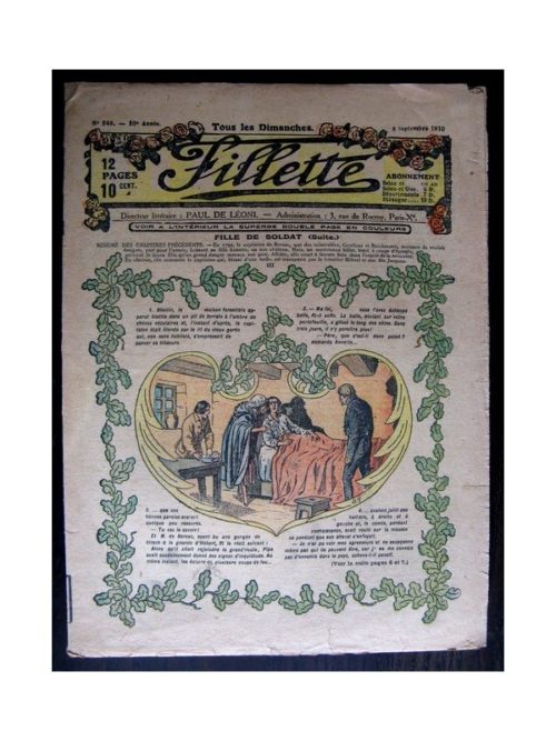 FILLETTE (SPE) 1918 N°548 FILLE DE SOLDAT (3)