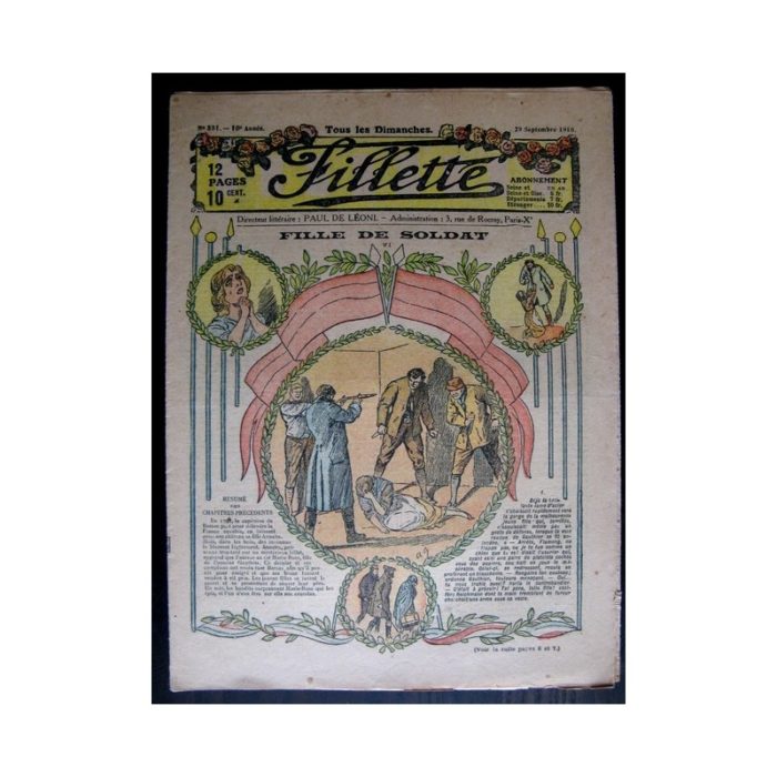 FILLETTE 1918 N°550 FILLE DE SOLDAT (5)