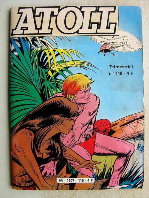 ATOLL N°119 – LES AQUANAUTES – SUR UN FOND DE CORAIL (Jeunesse et Vacances 1981)