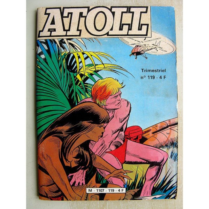 ATOLL N°119 - LES AQUANAUTES - SUR UN FOND DE CORAIL (Jeunesse et Vacances 1981)