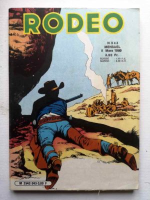 RODEO N°343 TEX WILLER – Chasse à l’homme (4e partie) LUG 1980