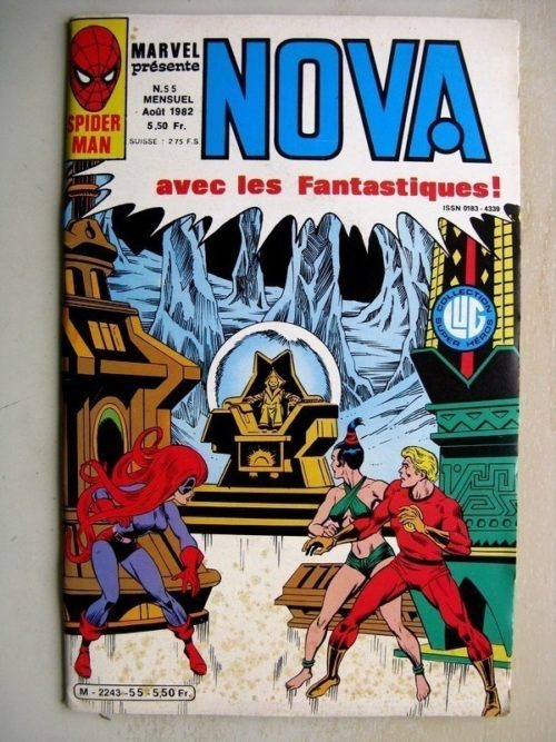 Nova n° 55 Spiderman – SpiderWoman – Les 4 Fantastiques