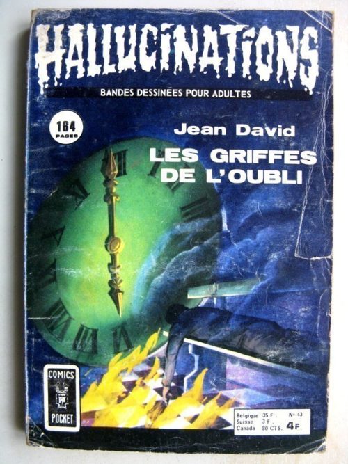 HALLUCINATIONS  n°43 – Les griffes de l’oubli (Jean David) (Aredit Comics Pocket)