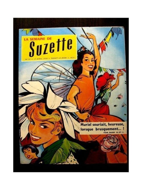 LA SEMAINE DE SUZETTE 49e année (1958) N°21 BATAILLE DE FLEURS