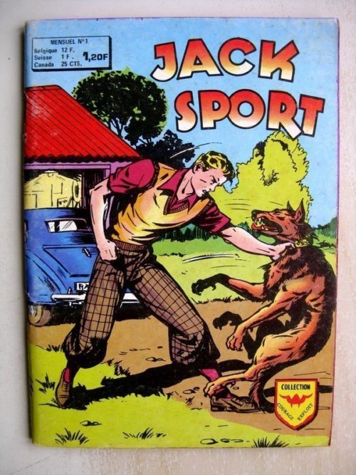 Jack Sport n°1 Le collier de topazes (Aredit 1975)