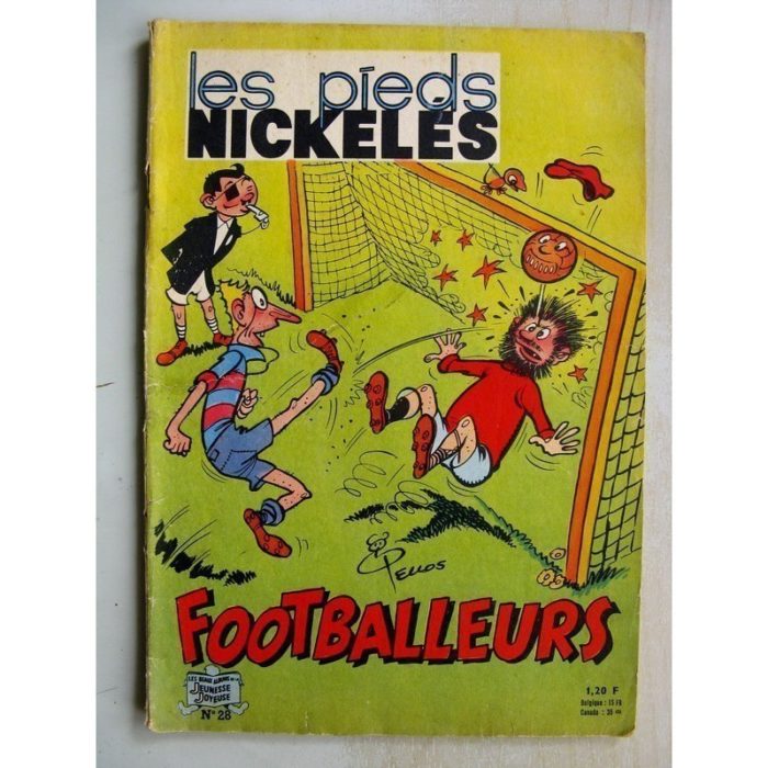 LES PIEDS NICKELES FOOTBALLEURS - ALBUM N°28 (SOCIETE PARISIENNE D'EDITION 1964)