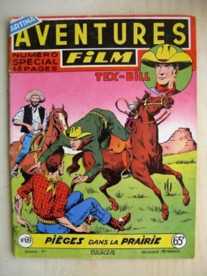 AVENTURES FILM N°69 Tex Bill – Piège dans la prairie (Artima 1957)