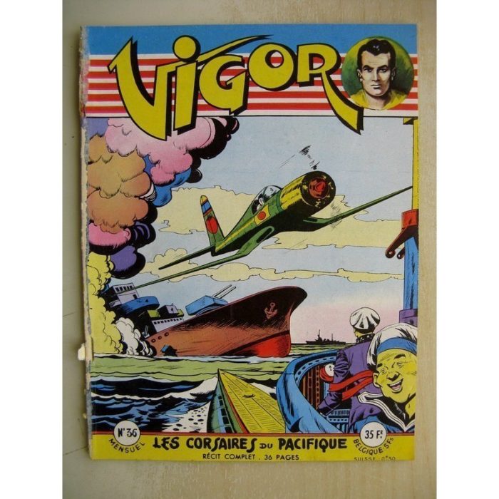VIGOR N°36 Les corsaires du pacifique (Artima 1956)
