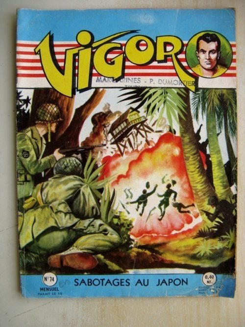 VIGOR N°74 Sabotages au Japon (Artima 1960)