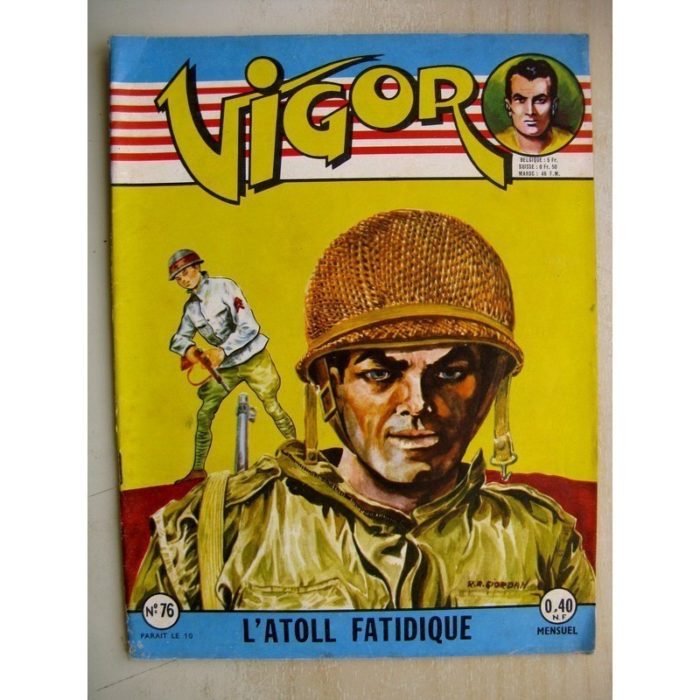 VIGOR N°76 L'Atoll fatidique (Artima 1960)