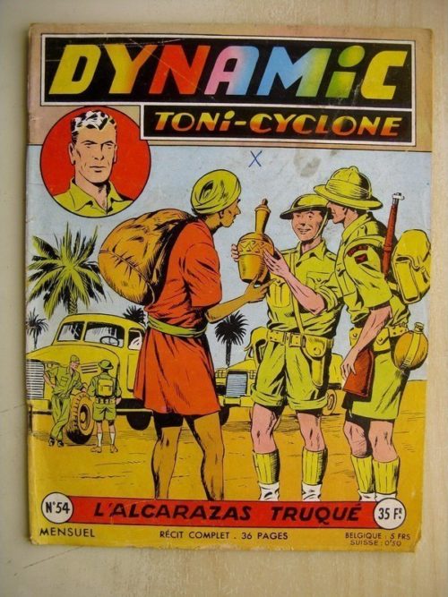 DYNAMIC N°54 Toni Cyclone – L’Alcarazas truqué (Artima 1957)