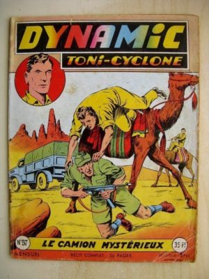 DYNAMIC N°57 Toni Cyclone – Le camion mystérieux (Artima 1957)