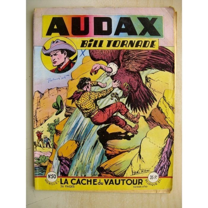 AUDAX N°50 BILL TORNADE - La cache du vautour (Artima 1956)