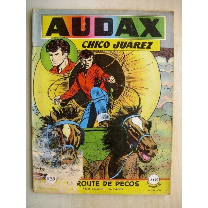 AUDAX N°55 Chico Juarez - La route de Pecos (Artima 1957)