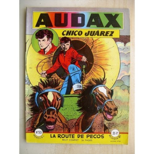 AUDAX N°55 Chico Juarez – La route de Pecos (Artima 1957)