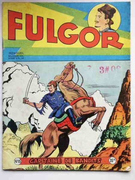 FULGOR N°15 Capitaine de Bandits (Bild) Artima 1956