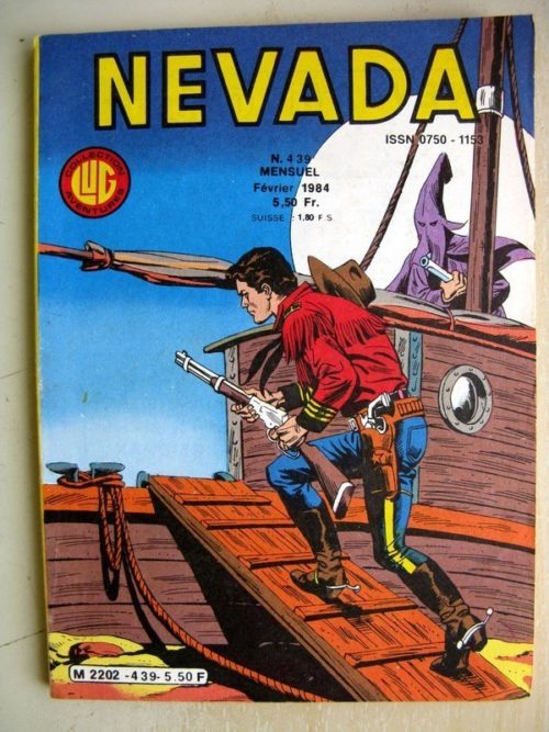 NEVADA N°439 Le Petit Ranger (La vallée secrète) LUG 1984