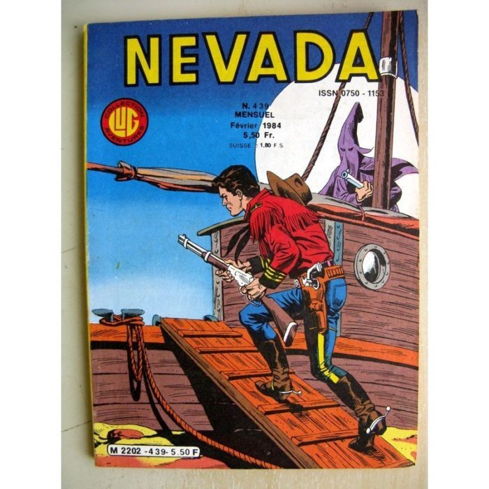 NEVADA N° 439 Le Petit Ranger (Anne Astor) Tumac (L'odyssée d'Eva - 2) LUG 1984